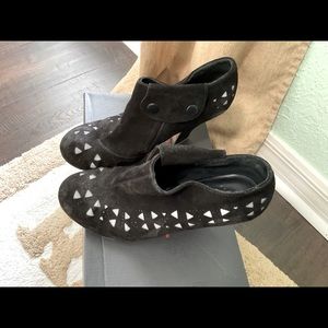 👋Camper to&ether 🌑 Black Suede Ankle Boots❤️‍🔥